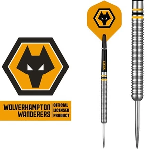 Wolves 24g Tungsten Darts Steel Tip - Officially Licensed Football Club FC - Picture 1 of 6