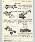 1955 PAPER AD Doepke Model Toy Trucks Mobile Crane Euclid Bottom Dump Nylint