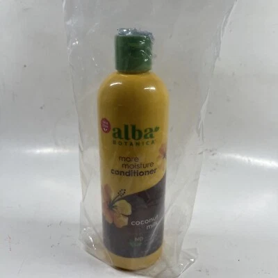 Acondicionador natural hawaiano Alba Botanica leche de coco mega humedad 12 OZ Foto 1 de 2