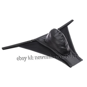 Ropa interior para hombre calzoncillos escasos de tiro bajo con anillos bolsa masculina calzoncillos de bikini suaves - Imagen 1 de 5