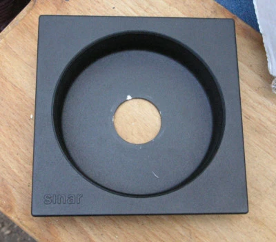 genuine Sinar 24mm  recessed  lens board panel 441.50.996 copal 0 14x14cm - Image 1 of 4