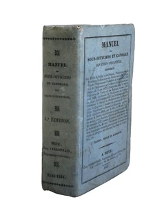 Manuel des sous-officiers et caporaux des corps d'infanterie 1841 - Picture 1 of 24
