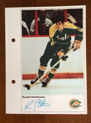 1971-72 TORONTO SUN ACTION PLAYERS RON STACKHOUSE - Image 1 of 4