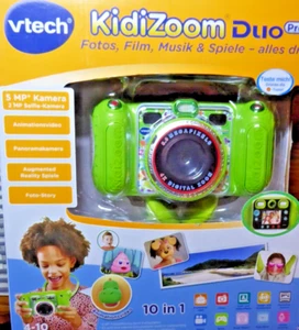 VTECH KidiZoom Duo Kinderkamera, Grün, Selfie-Modus, Elternkontrolle, AR-Spiele - Bild 1 von 4