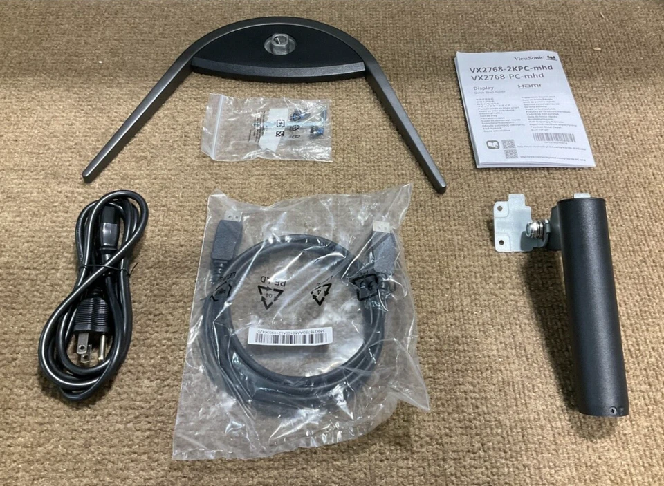 NEW Original Accessories for Viewsonic VX2768-2KPC-MHD 27" Display ✅❤️✅❤️ - Image 1 of 1
