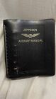 Vintage Jeppesen Airway Manual Cowhide Binder