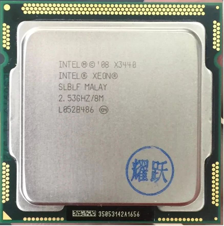 Free shipping Intel Xeon X3440 SLBLF 2.53 GHz Quad-Core CPU Processor - Image 1 of 1