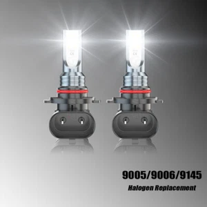 For Lexus RX330 2004-2006 RX350 2007-2009 LED Headlight Fog Light Bulbs 2x - Picture 1 of 13