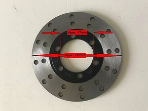 BUGGY FRONT BRAKE DISC MOTOROMA LAWNFLITE QUADZILLA HAMMERHEAD PGO 150 & 250 - Picture 1 of 4