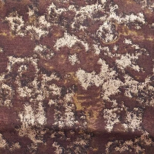 Blank Quilting Fabric Mark Hordyszynski 2007 Brown Copper Metallic 36" x 44" - Picture 1 of 4