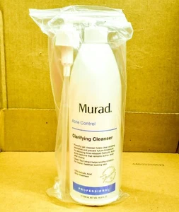 Murad Clarifying Cleanser Acne Control Professional Size 16.9oz/500ml EXP 2025 - Picture 1 of 3