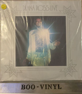 SEALED -Diana Ross Live 1974 Vinyl Record 12" LP Album 1970s Tamla Motown Soul - Image 1 of 2