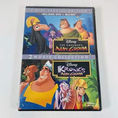 Emperor's and Kronk's New Groove (Blu-ray/DVD, набор из 3 дисков) - НОВЫЙ, ОБЯЗАТЕЛЬНО К ПРОЧТЕНИЮ!! - Изображение 1 из 3
