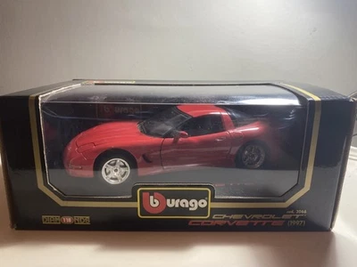 Chevrolet Corvette 3066 escala 1/18 Burago escala 1/18 escala auto entusiasta edición Foto 1 de 3