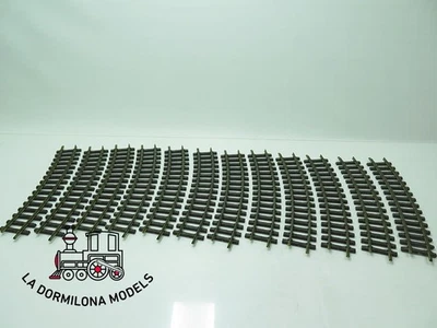 D683 Escala G - LGB Ref.1600 LOTE DE 12 VIAS CURVAS - R1175 - Imagen 1 de 4