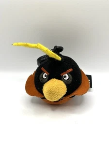 Angry Birds Space Fire Black Bomb Plush Backpack Clip Keychain Commonwealth - Picture 1 of 8