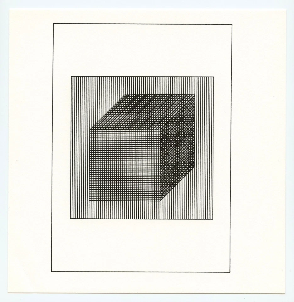 Sol LeWitt шелкография - напечатано в 1984 s - Изображение 1 из 1