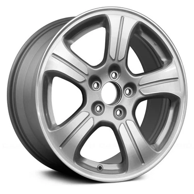 For Honda Pilot 12-15 Alloy Factory Wheel 5-Spoke Machined Spoke w Gray Insets & - Image 1 of 3