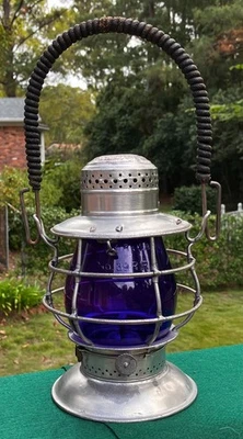  Standard Dietz No 39 New York NY USA Railroad RR Lantern & Globe - Image 1 of 4