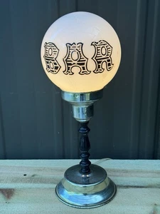 Luz BAR vintage con poste - Funciona. 16" ALTO - Imagen 1 de 12