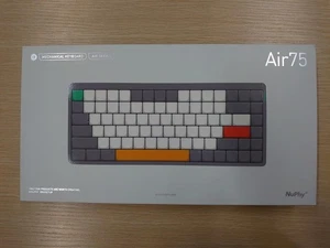 Teclado mecánico Nuphy Air75 V2 gris lunar marrón 2.0 interruptores 75% bajo - Imagen 1 de 9