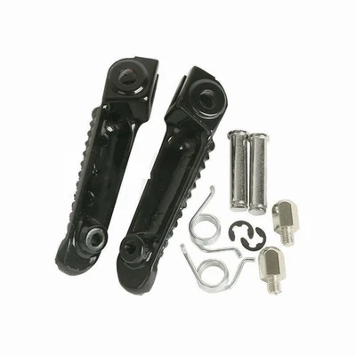 Foot Pegs Footrests Pedal Motor Footrests Pads Fits For Yamaha YZF R6S 03-08 - Image 1 of 3