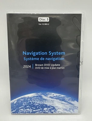 Acura Navigation - Navigation System 2024 Brown DVD Map Update Disc 3 12.900.2 - Image 1 of 2