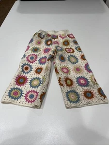 Zara CROCHET KNIT PANTS Kids 3 - Picture 1 of 3