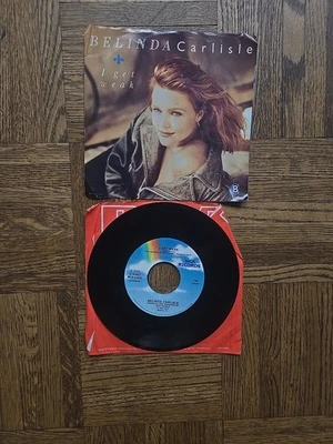 Belinda Carlisle 7" single I Get Weak 1987 MCA Records MCA-53242 ex NP - Image 1 of 4
