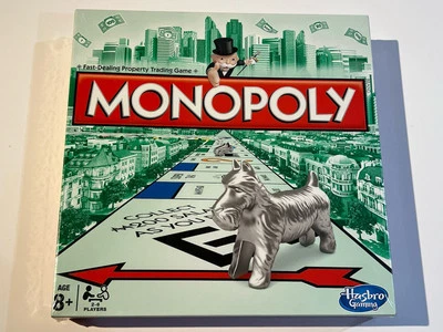 MONOPOLY NEW SEALED OFFICIAL HASBRO BOARD GAME PARTY FAMILY PRESENT CHRISTMAS - Image 1 of 4
