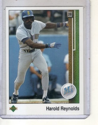 1989 Upper Deck - Harold Reynolds #249 - Image 1 of 2