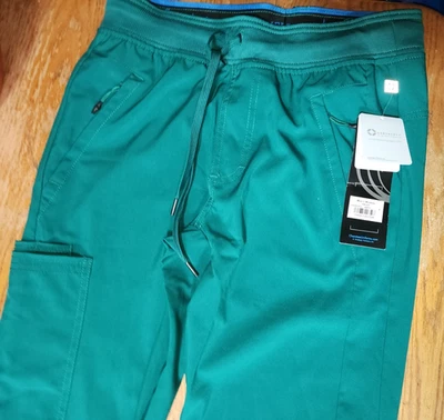 Infinity Cherokee Modern Athletic Fit Scrub Pants CK004AS Men’s Size Small Teal - Image 1 of 4