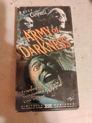 Army Of Darkness Movie VHS Tape Foto 1 de 2