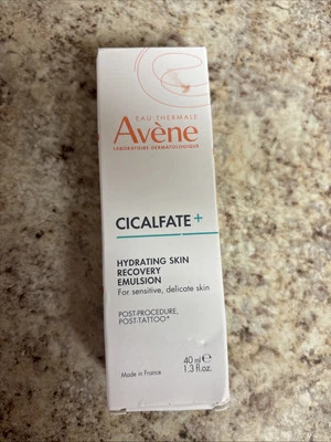 Avene Cicalfate Hydrating Sensitive Skin Recovery Emulsion 1.3oz exp 5/2025 - Image 1 of 2