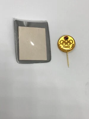 NOC SOUTH KOREA 1984 LOS ANGELES OLYMPICS HAT LAPEL Pin - Image 1 of 3