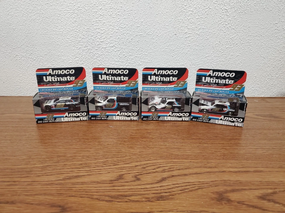 Toys - Die Cast Racing Cars Amoco Ultimate Racing Champions 1/64 Scale Lot of 4 - Image 1 of 4