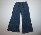BRATZ BOYZ Chłopięce ubrania dla lalek Denim Niebieskie dżinsy 2003 Duże kieszenie Spodnie MGA