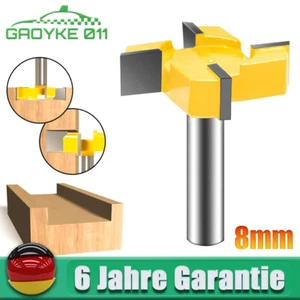 Flöten Planfräser für Oberfräse Schnittdurchmesser 8mm Schaft Hobelfräser CNC - Bild 1 von 14