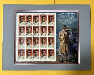 13 USPS Legends of Hollywood full Sheets Pre Framed (out Of Frame) - Image 1 of 4