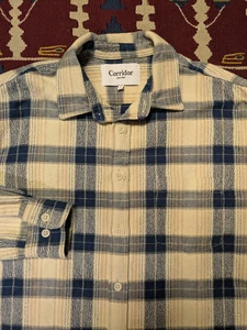 Corridor NYC Capricorn Shirt, S, Plaid Flannel Overshirt - Picture 1 of 6