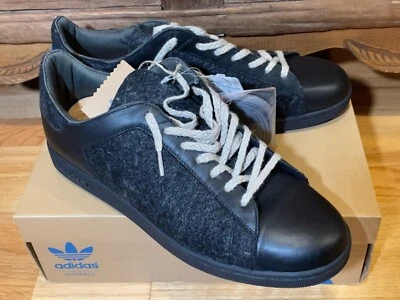 Adidas Originals Stan Smith 2 Gruen G01945 scarpa LE rara da uomo - nera, taglia 12 - Immagine 1 di 4