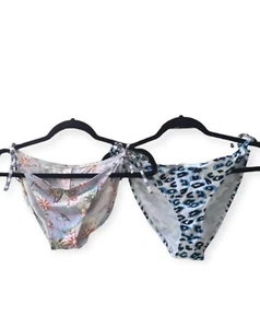 Floozie & Debenhams Set of Two String Triangle Gorgeous Bikini Bottoms Briefs - Picture 1 of 4