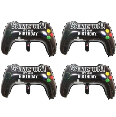 Globos Controladores Videojuegos, para Decoración Fiesta Cumpleaños, Eventos (4unidades) Foto 1 de 4