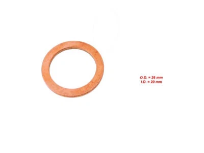 For 1984-1990 Volvo 760 Seal Ring - Copper 68543GHHF 1985 1986 1987 1988 1989 - Image 1 of 2