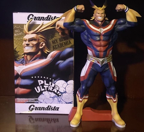 Banpresto My Hero Academia Grandista All Might Figure (Open Box) Cover