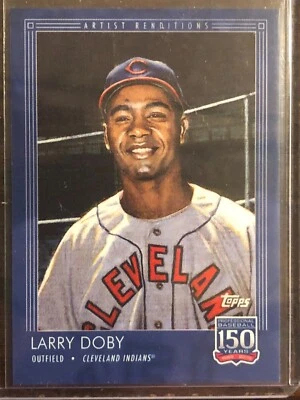2019 Topps 150 Years of Baseball #111 Larry Doby Cleveland Indians - Image 1 of 2