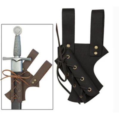 Espada Medieval Hombres Hombro Espalda Vaina Soporte Guerrero Hombros NUEVO Foto 1 de 4
