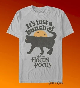 New Disney Hocus Pocus It's Just a Bunch of Cat Binx 1993 Mens Vintage T-Shirt - Picture 1 of 2