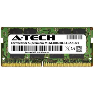 Micron 8GB DDR4 PC4-17000S Supermicro MEM-DR480L-CL02-SO21 Equivalent Memory RAM - Picture 1 of 3