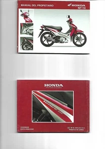 Manual del propietario HONDA NF110 2011 - ENVIO GRATIS EN EL MUNDO - Foto 1 di 1